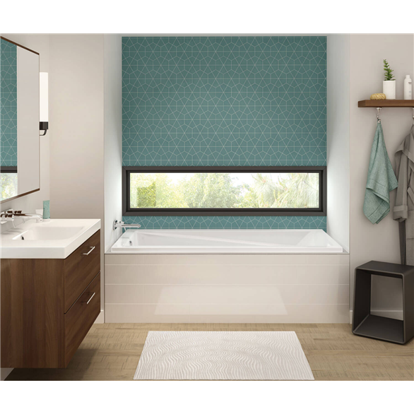 MAAX - EXHIBIT - 60'' x 32'' Rectangular Rimless Bathtub - 105513