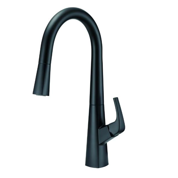 Robinet de cuisine - Gerber Vaughn - Noir satiné