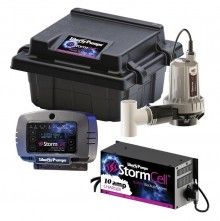 Pompe de secours à batterie Liberty StormCell 442-10A – Chargeur 10 A