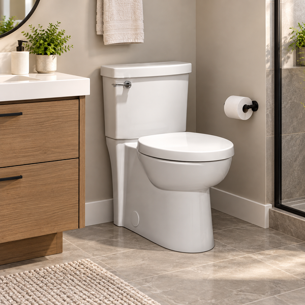 STUDIO Elongated Toilet Ideal Height - American Standard - 6L - Slow-close seat included