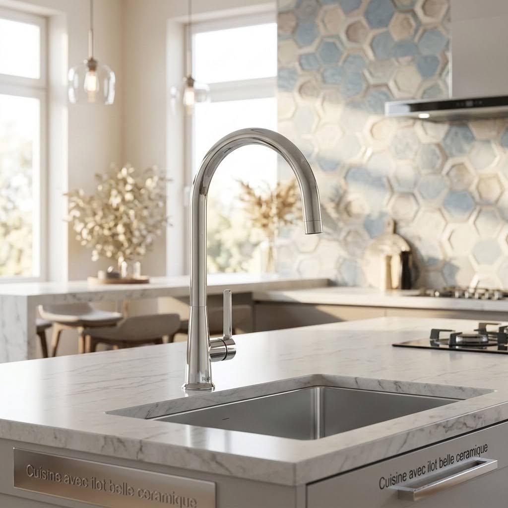 RIOBEL PRO - JAZZ - robinet de cuisine 2 jets - JZ101C