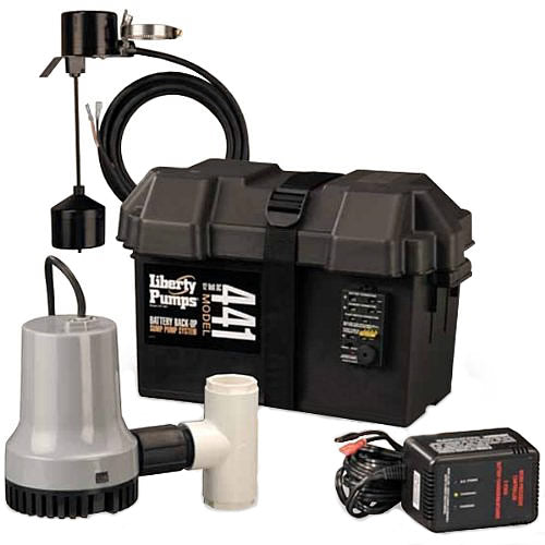 Spécial du printemps - Pompe Secondaire - LIBERTY - Model 441 - Pompe submersible d'urgence fonctionnant avec une batterie