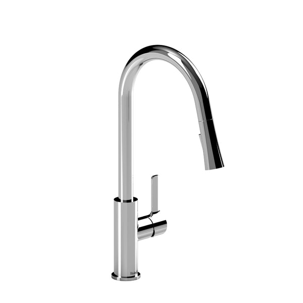 RIOBEL PRO - PRONTO - robinet de cuisine avec douchette - fini acier inoxydable - PO101SS